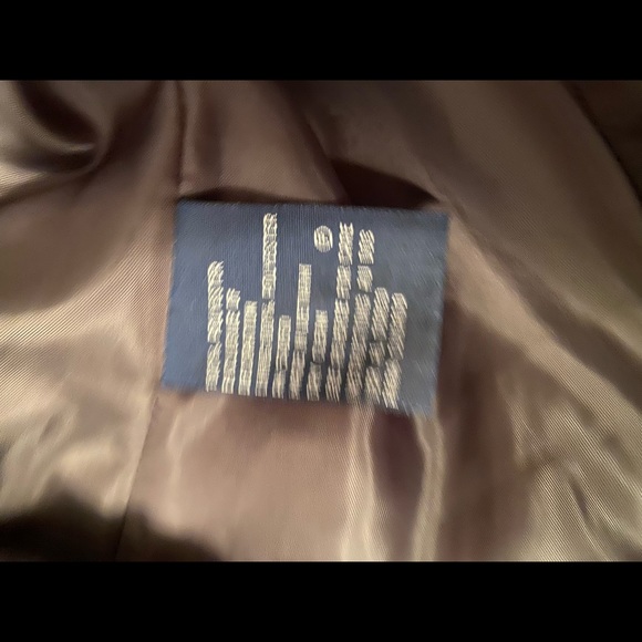 Evan-Picone suit jacket black and aqua blue size 18 - Picture 5 of 7